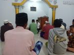 Afghani Wardhana saat memberikan kultum di Masjid Hasan Al Mana'i, Sumberharjo, Pacitan
