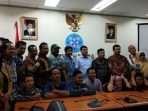 Puluhan Jurnalis Kabupaten Ponorogo mengunjungi Dewan Pers di Jakarta.