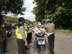Tak bermasker, 5 warga Demangan ditegur Petugas Gabungan