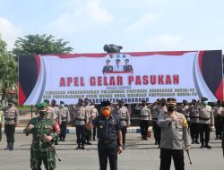 Ikuti Apel Gelar Pasukan, Wakil Ketua DPRD Ponorogo Anik Suharto meminta masyarakat Taati Protokol Kesehatan