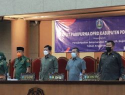 Gelar Sidang Paripurna, DPRD berikan Rekomendasi Atas LKPJ Bupati Tahun Anggaran 2020