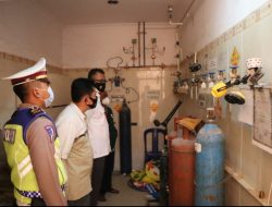 Pastikan Oksigen aman, Polisi di Ponorogo cek berbagai Rumah Sakit