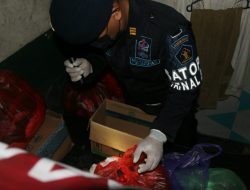 Hari Bhakti Pemasyarakatan ke-58, Lapas Pemuda Madiun Geledah Kamar dan Lakukan Tes Urine bersama TNI, Polri dan BNNK