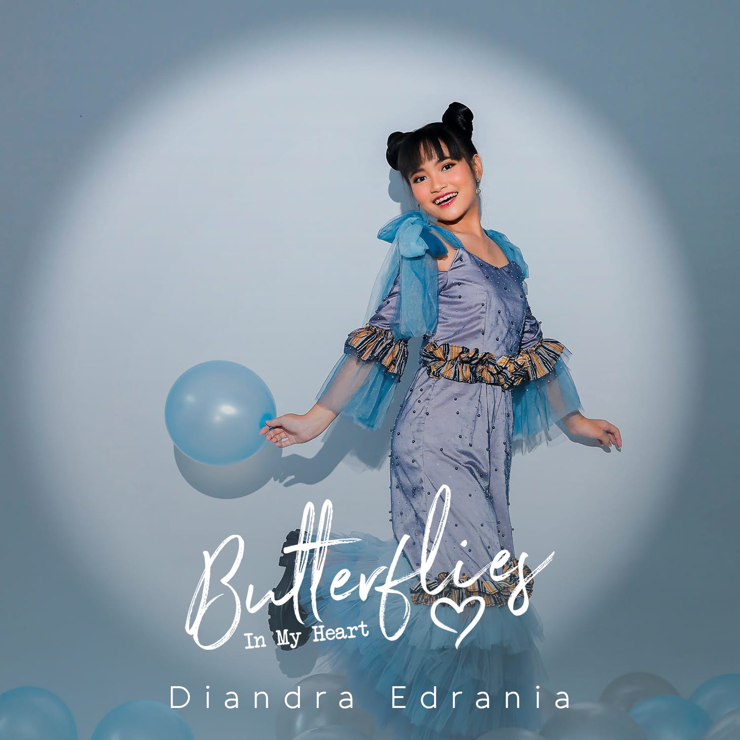 Diandra Edrania kembali merilis Album Baru bertajuk Butterflies In My Heart