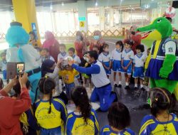 Ratusan Pelajar Belajar #Cari_Aman Bersama Honda