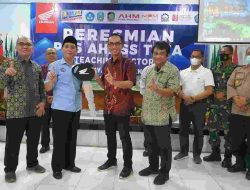 MPM Honda Jatim Resmikan Program Vokasi Berbasis TEFA di SMK Muhammadiyah 2 Genteng Banyuwangi, Pertama di Jatim