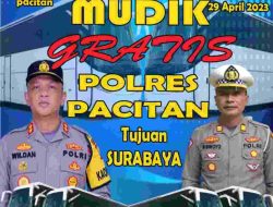 Mau Balik ke Surabaya? Satlantas Polres Pacitan Sediakan Armada Gratis untuk Arus Balik Lebaran 1444 H