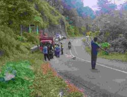 Bertabrakan dengan Truck Elpiji, pria asal Temon Arjosari Meninggal Dunia