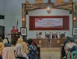 Ingatkan Masyarakat Hati – hati Dalam Bermedia Sosial, Pesan Anggota DPR-RI Johan Budi Saat Sosialisasi 4 Pilar Kebangsaan di Magetan