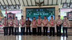 Ketua DPRD Magetan H.Sujatno, SE,.MM menghadiri Halal Bihalal Keluarga besar Pramuka Kabupaten Magetan