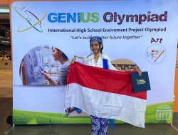 Harumkan Indonesia, Diandra Edrania Siswi SMA Kharisma Bangsa Tangerang, raih Medali Emas di Amerika Serikat