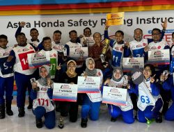 Instruktur Safety Riding MPM Honda Jatim Sabet Semua Kategori Kompetisi Instruktur Safety Riding