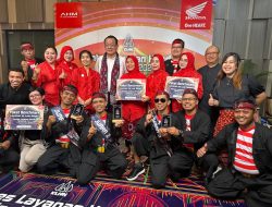 FLP Perwakilan MPM Honda Jatim Berhasil Naik Podium di Gelaran Kontes Layanan Honda Nasional 2024