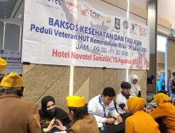 Sinergitas Dengan Komunitas dan YBSI, MPM Honda Jatim Gelar Baksos Kesehatan Untuk LVRI Surabaya