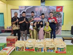 Kebersamaan di Bulan Suci, Honda Bikers Jatim Gelar Aksi Peduli Sesama