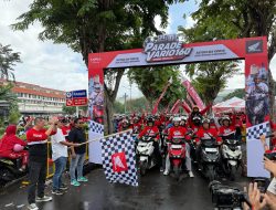 Parade Vario160 Surabaya Digelar Meriah, 2.500-an Riders Padati Kota Pahlawan!