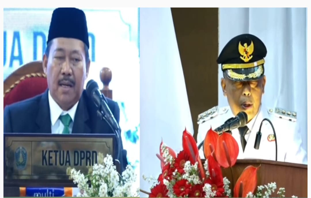 Rapat Paripurna mendengarkan Visi dan Misi Bupati Ponorogo yang telah dilantik