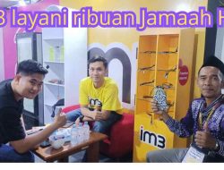 Mantap, Indosat layani Ribuan Jamaah di Embarkasi Surabaya