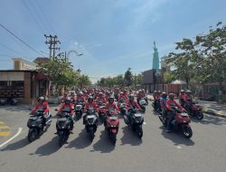 Parade Vario160 Madiun: Ajak 1000 Riders Nikmati Fun Riding Bareng Isa Bajaj dan Keseruan Lainnya