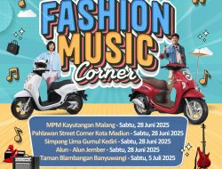 Scoopy Fashion Music Corner Hadir di 5 Kota, Siap Ramaikan Akhir Pekan Anak Muda