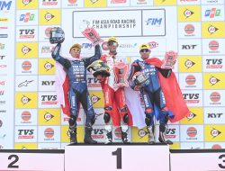 Podium Lagi, Pebalap Binaan Astra Honda Kencang melesat di Balapan Internasional