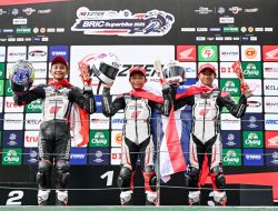 Generasi Baru Pebalap Binaan AHM Melesat Kencang Raih Podium di Thailand Talent Cup