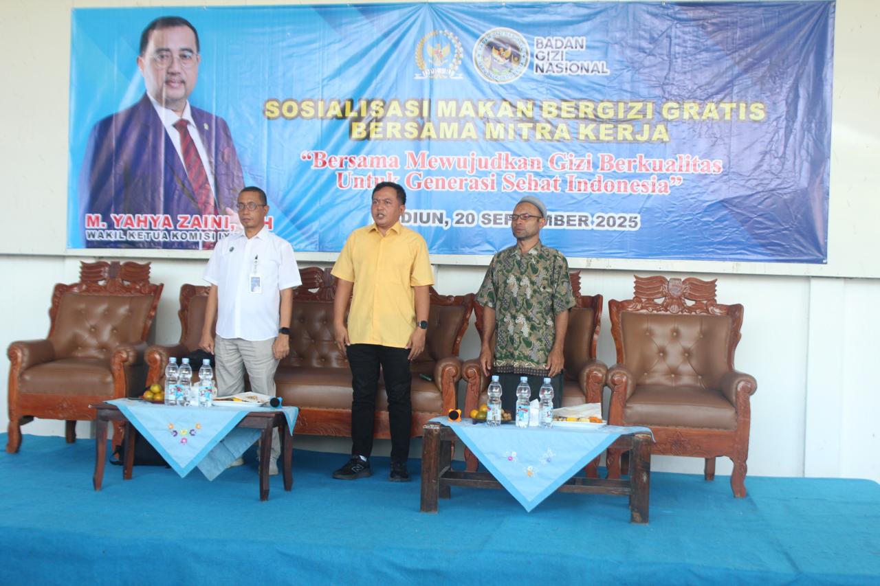 Sosialisasi Program Makan Bergizi Gratis di Madiun