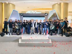 Komunitas HAI Chapter Surabaya Warnai Launching New Honda ADV160 di Surabaya