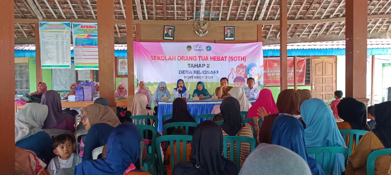 Kegiatan SOTH di Desa Rejosari Kecamatan Kebonsari Kabupaten Madiun.