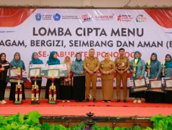 Tanpa Beras dan Tepung, Kang Bupati Apresiasi Kreasi Unik Lomba Cipta Menu B2SA di Ponorogo