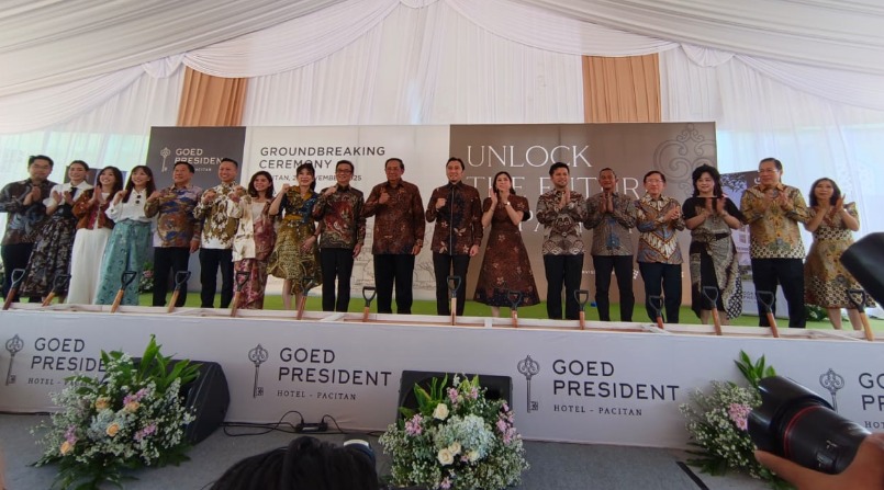 Grounbreaking Goed President Hotel di Pacitan