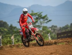 Crosser Astra Honda Yakin Tampil Kencang di Final Kejurnas Motocross 2025