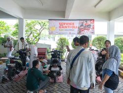 MPM Honda Jatim Lanjutkan Kepedulian untuk Disabilitas, Gelar Service & Ganti Oli Gratis di MPM Sedati