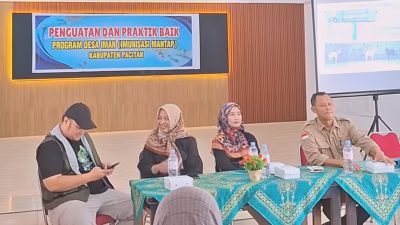 Dinkes Pacitan melakukan Inovasi Desa IMAN untuk mensukseskan progran Imunisasi.
