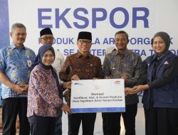 Lepas Ekspor Perdana Gula Aren, Bupati Pacitan : Dari Temon Menuju Dunia