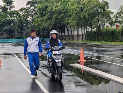 #Cari_Aman, MPM Honda Jatim Gelar Safety Riding Beginner untuk Konsumen di Surabaya