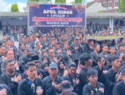 Ribuan Pendekar PSHT Berkumpul, Tegaskan Dukungan kepada Pengurus Pusat Madiun