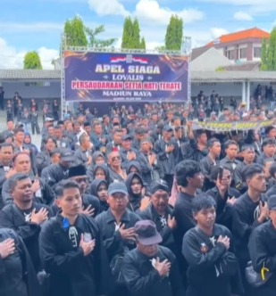 Ribuan Pendekar PSHT menyatakan loyalitasnya kepada Pengurus Pusat Madiun