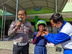 Peringati Hari Anak Nasional, MPM Honda Jatim Tanamkan Budaya #Cari_Aman kepada 100 Siswa SDN Sidoklumpuk Sidoarjo