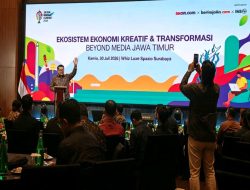 Menparekraf Riefky di Jatim Media Summit 2026: Ekonomi Kreatif Bisa Bikin Orang Naik Gaji dari UMR, Lho!