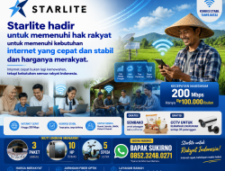 Mengenal Starlite, Internet Supercepat Era Prabowo yang Hadir untuk Rakyat