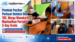 Kegiatan Tracing TB Terintegrasi CKG (Cek Kesehatan Gratis) yang digelar di Desa Wonokarto, Kecamatan Ngadirojo, Kabupaten Pacitan, pada 29 Juli 2026