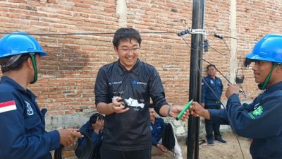 Yoshida Kazuki, dari Starlite Training Center saat memberikan pelatihan IKR