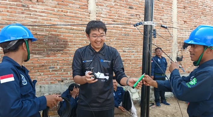Yoshida Kazuki, dari Starlite Training Center saat memberikan pelatihan IKR