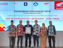 Perkuat Link and Match Industri, MPM Honda Jatim Resmikan Pos AHASS TEFA di SMK Muhammadiyah 1 Kepanjen